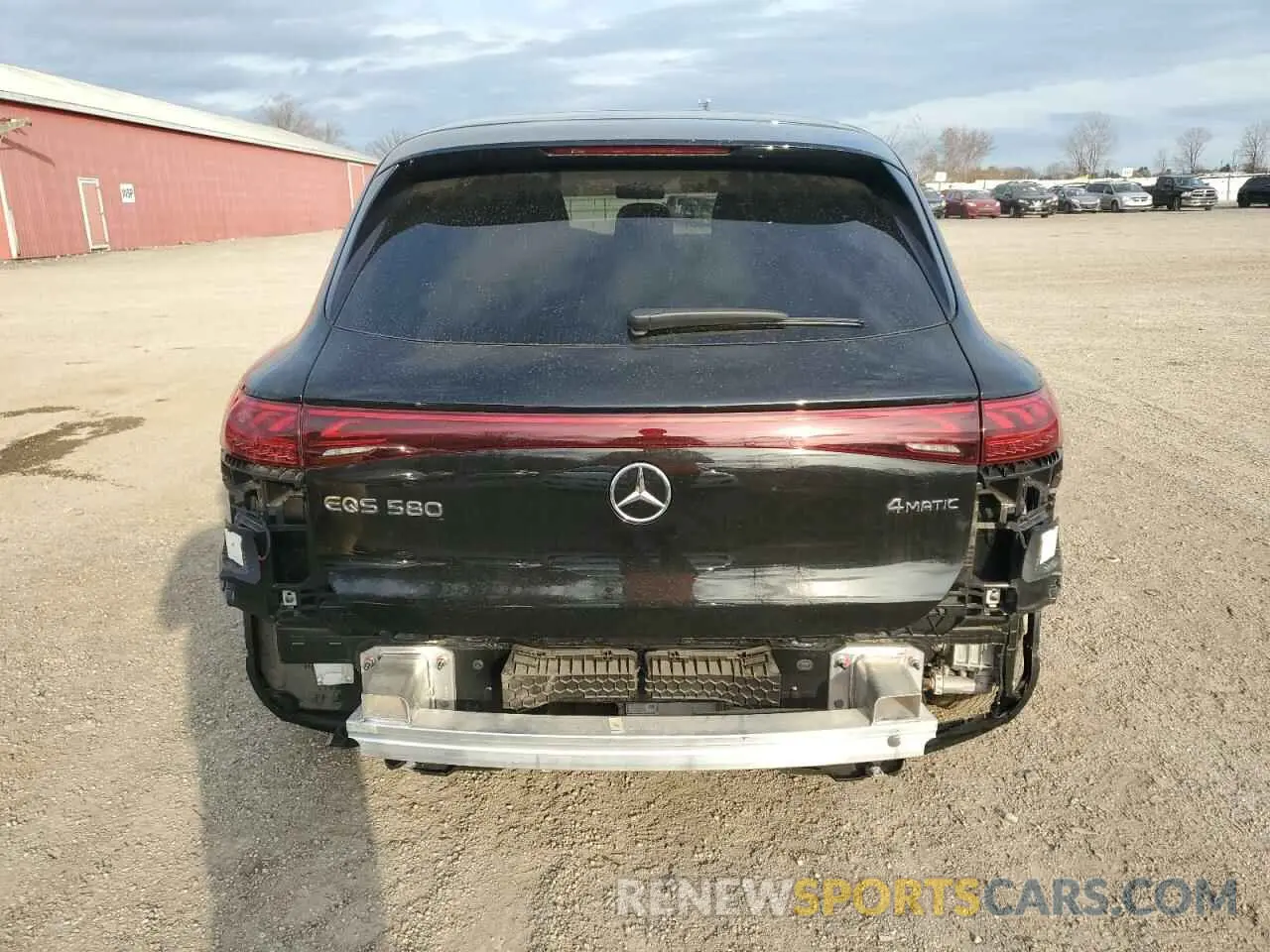 6 Photograph of a damaged car 4JGDM4EB7PA002562 MERCEDES-BENZ EQS SUV 58 2023