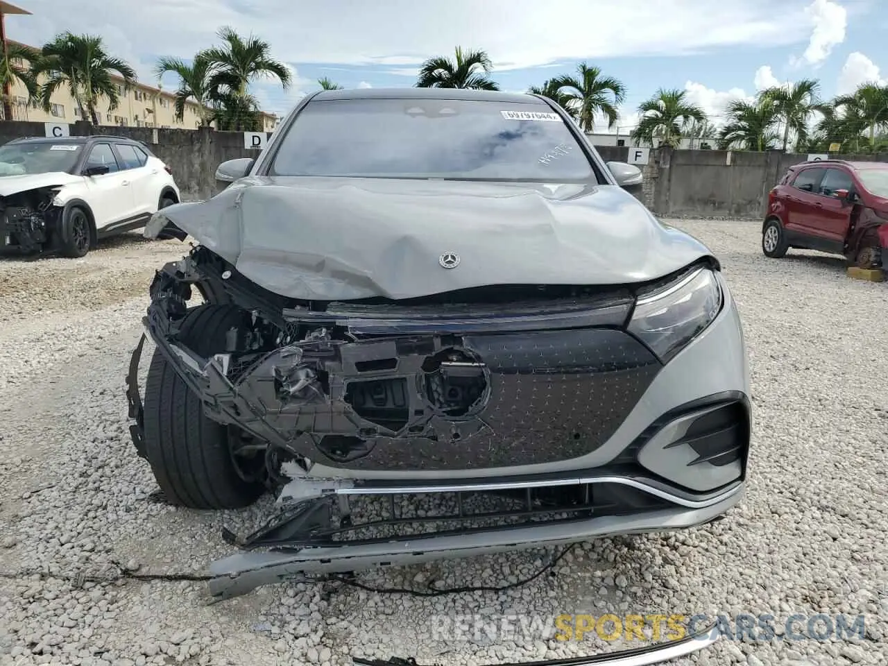 5 Photograph of a damaged car 4JGDM4EB7PA014730 MERCEDES-BENZ EQS SUV 58 2023