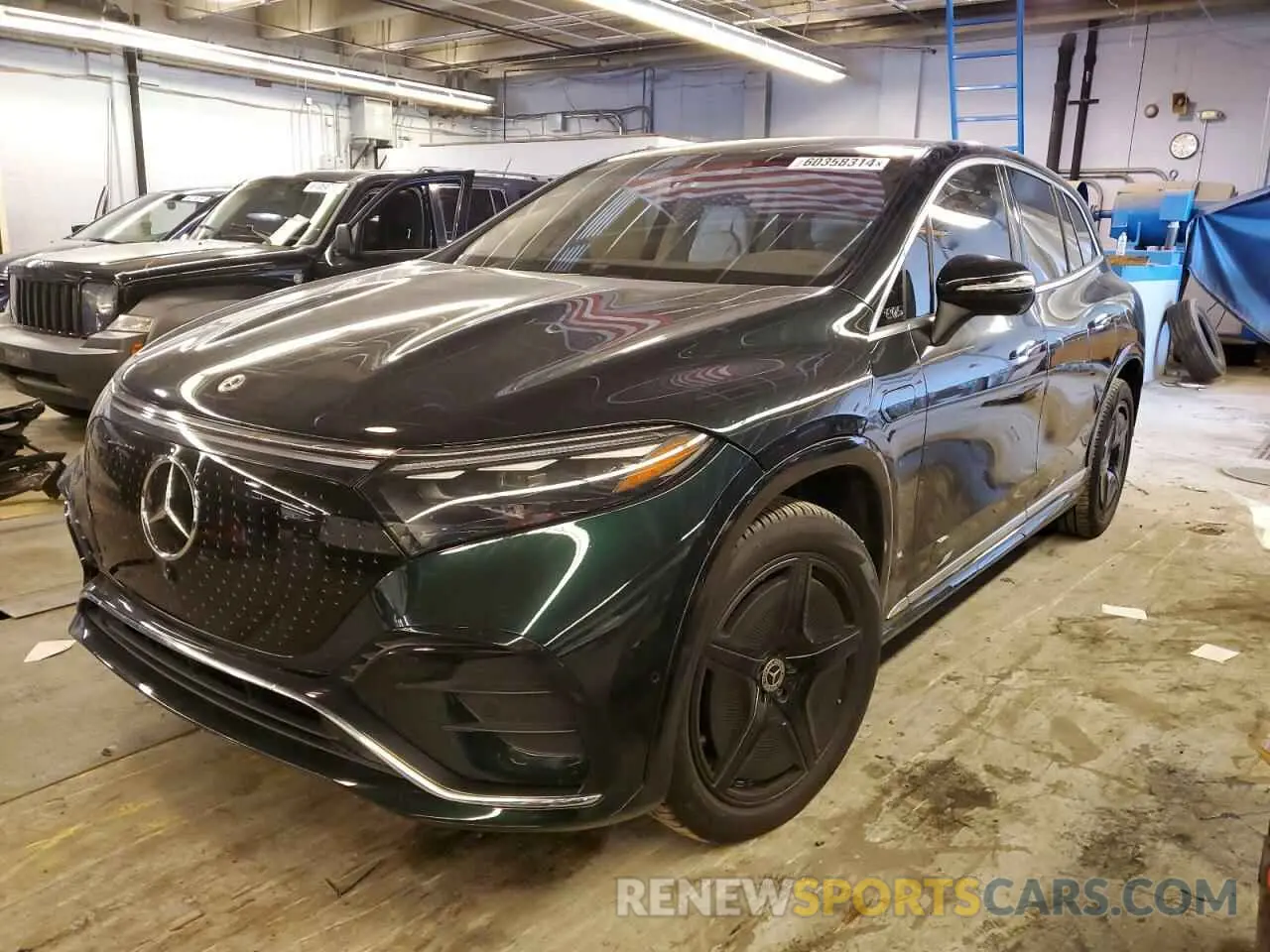 1 Photograph of a damaged car 4JGDM4EB8PA017779 MERCEDES-BENZ EQS SUV 58 2023