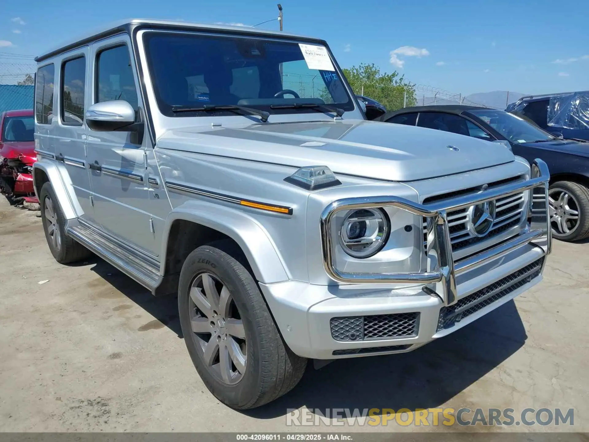 1 Photograph of a damaged car W1NYC6BJ1LX349563 MERCEDES-BENZ G 550 2020