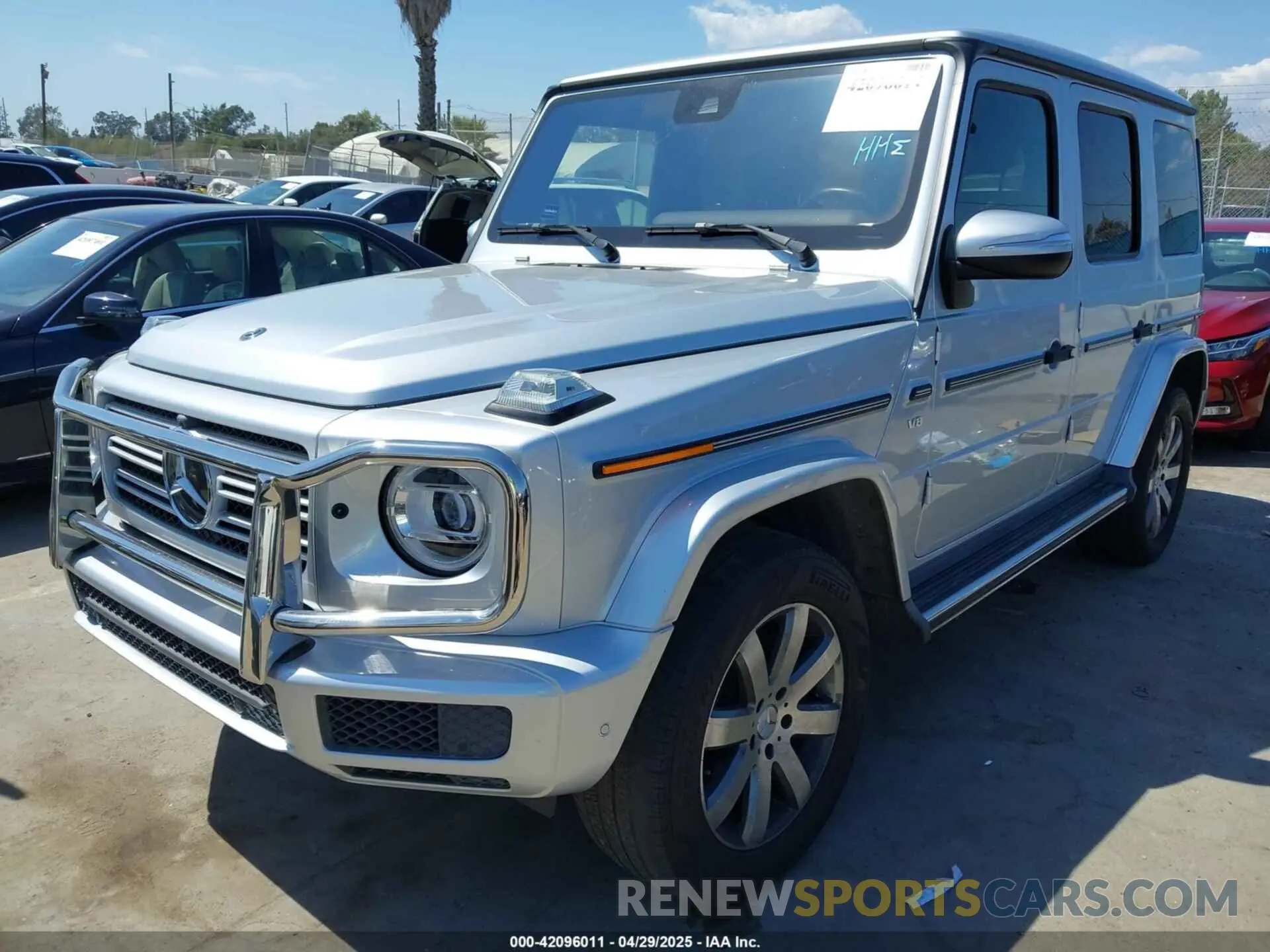 2 Photograph of a damaged car W1NYC6BJ1LX349563 MERCEDES-BENZ G 550 2020
