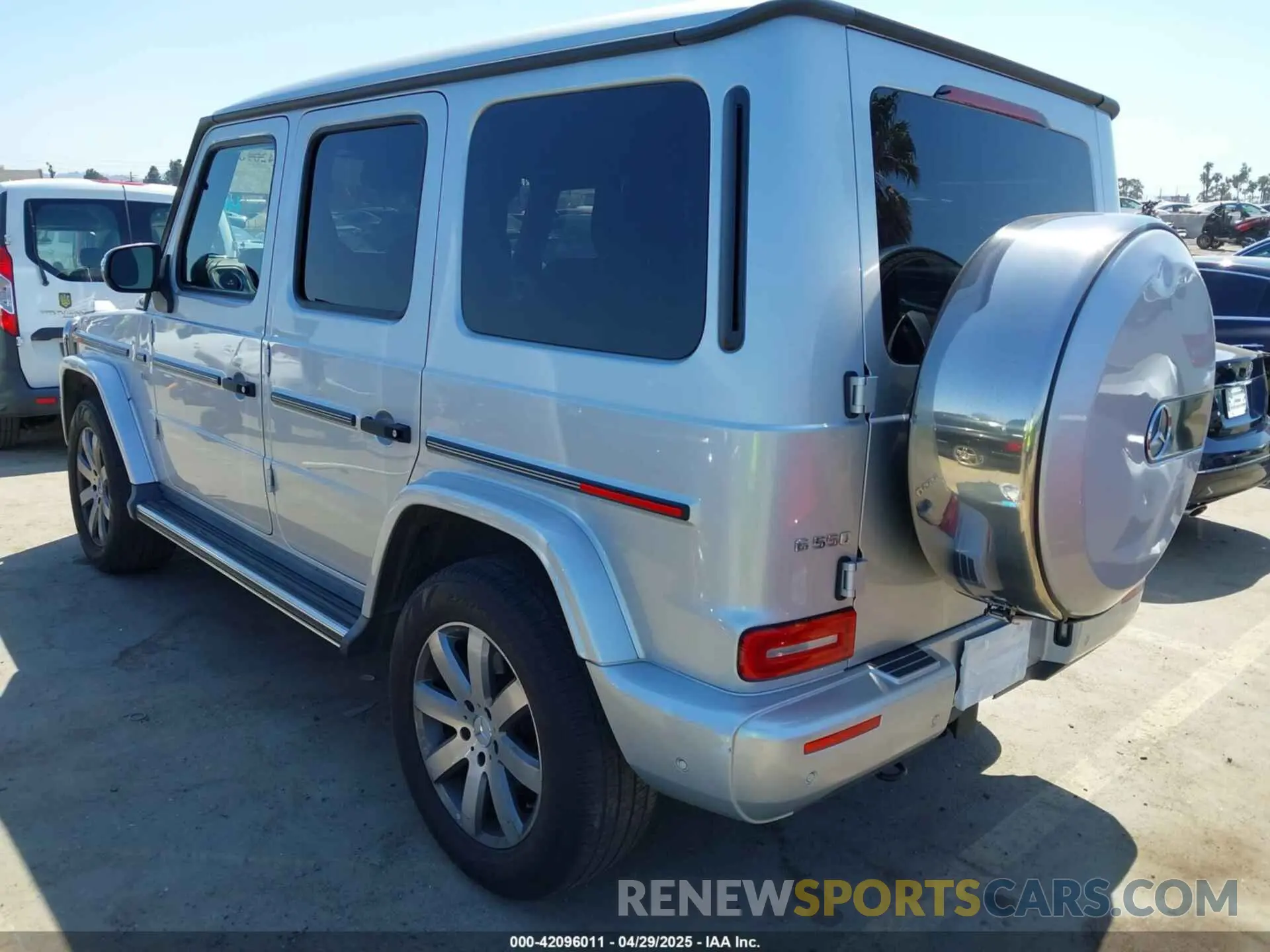 3 Photograph of a damaged car W1NYC6BJ1LX349563 MERCEDES-BENZ G 550 2020