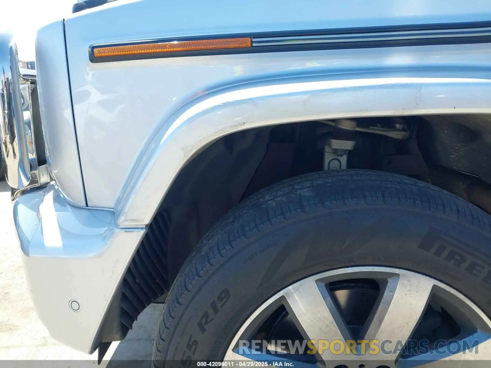 6 Photograph of a damaged car W1NYC6BJ1LX349563 MERCEDES-BENZ G 550 2020