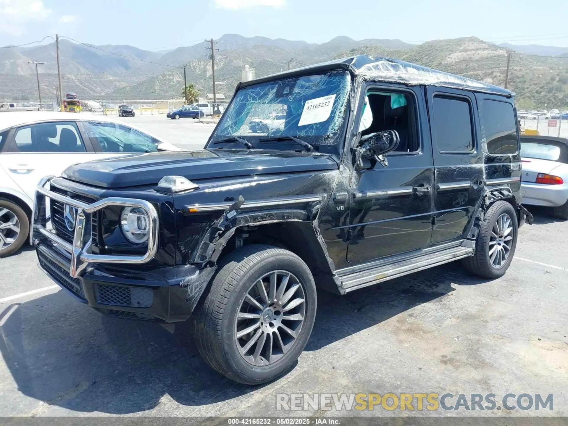 2 Photograph of a damaged car W1NYC6BJ6LX340874 MERCEDES-BENZ G 550 2020
