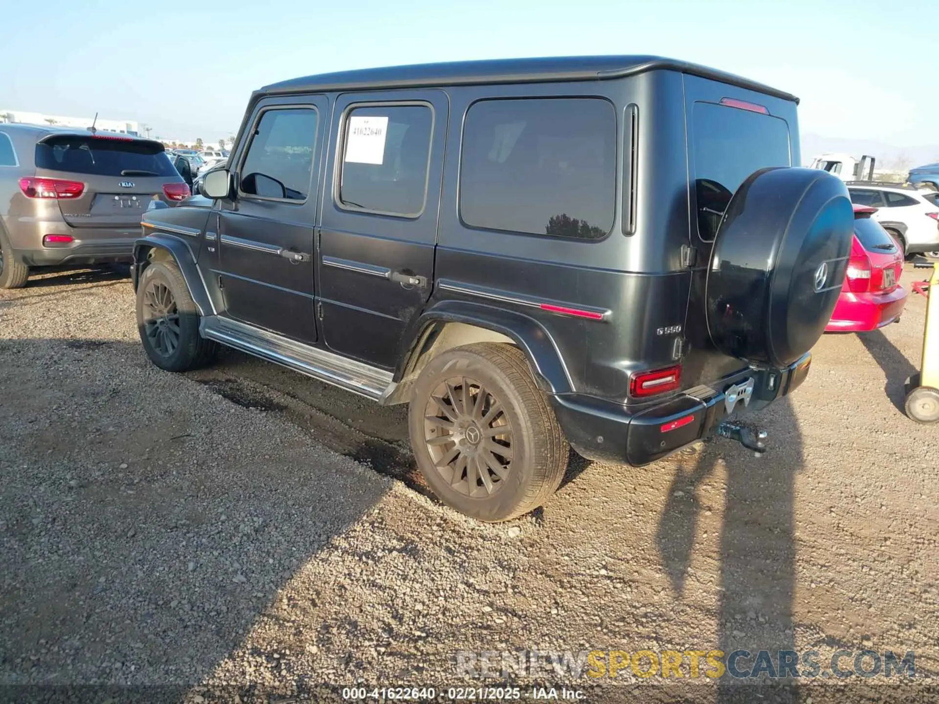 3 Photograph of a damaged car WDCYC6BJXLX337574 MERCEDES-BENZ G 550 2020