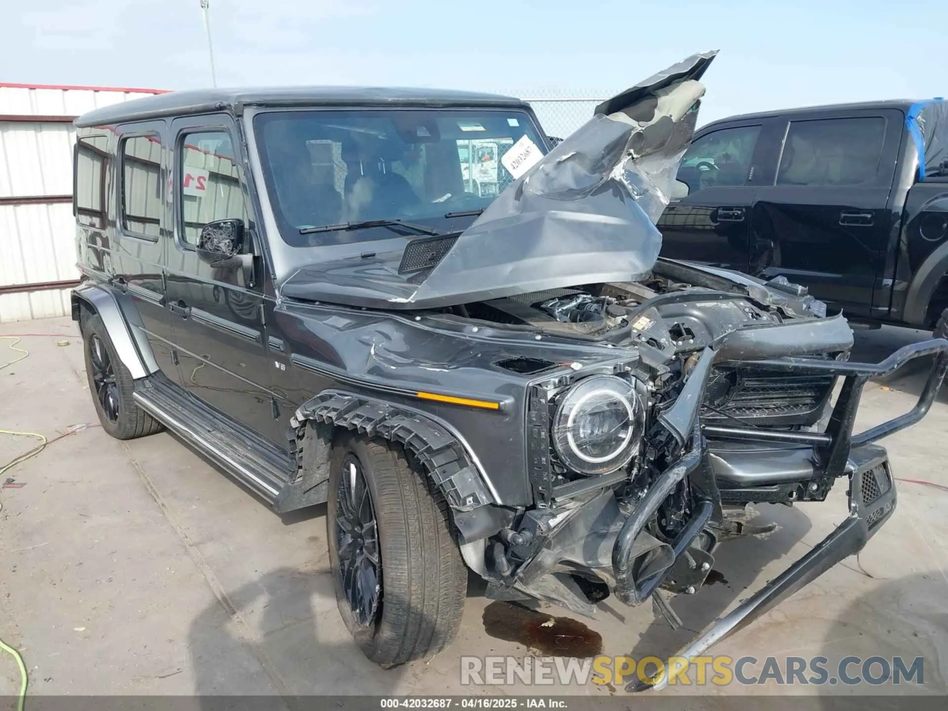 1 Photograph of a damaged car W1NYC6BJXMX382983 MERCEDES-BENZ G 550 2021