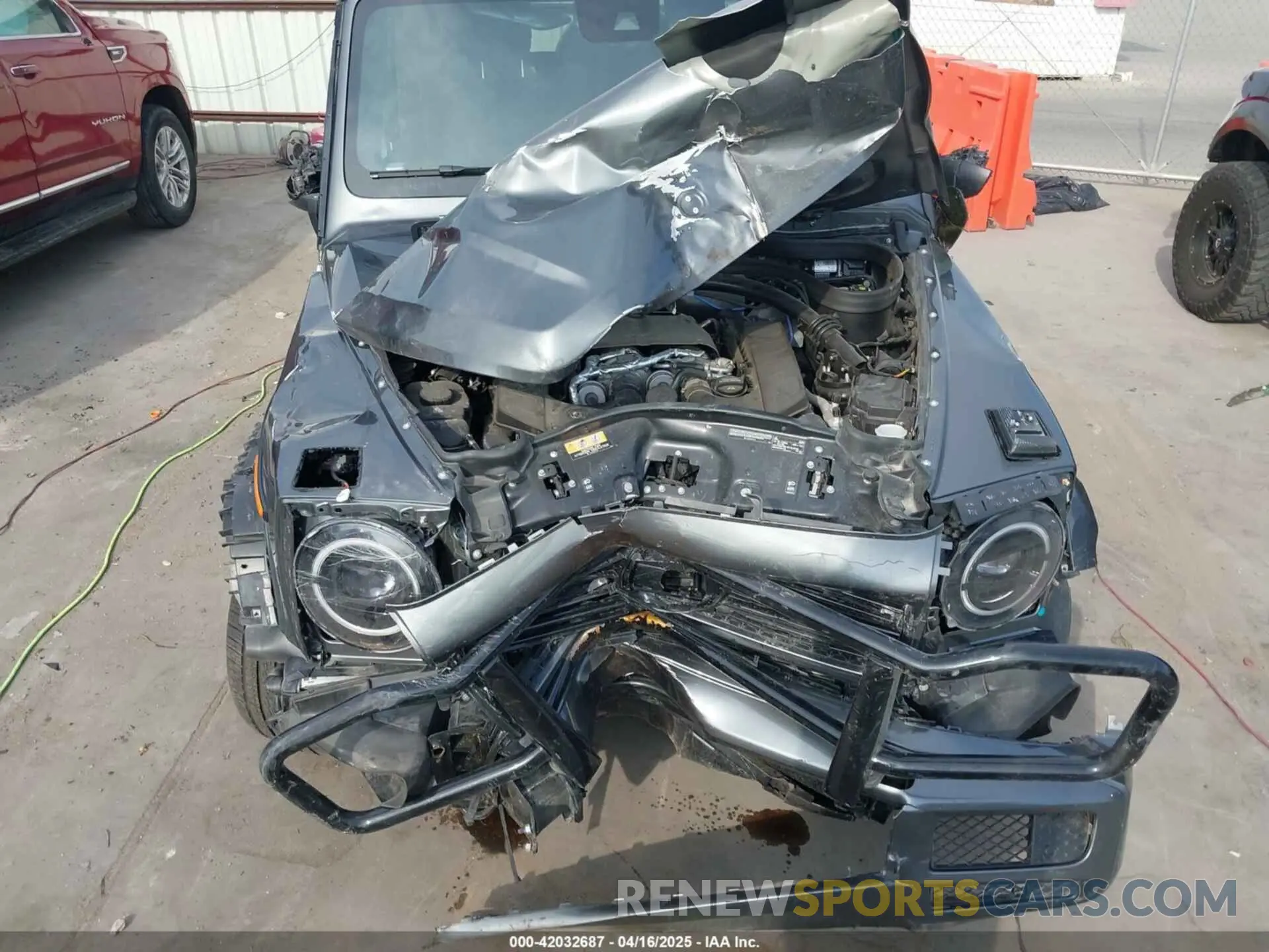 6 Photograph of a damaged car W1NYC6BJXMX382983 MERCEDES-BENZ G 550 2021