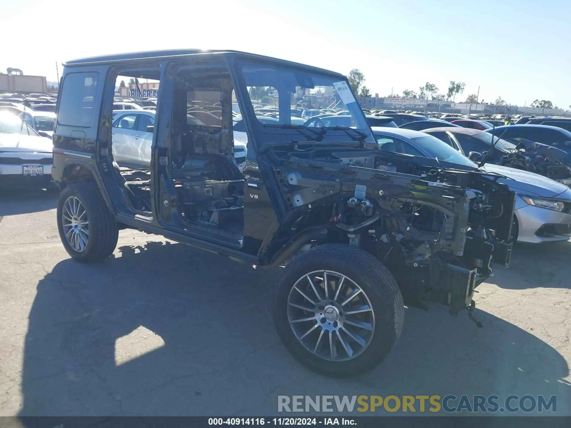 1 Photograph of a damaged car W1NYC6BJ9PX462554 MERCEDES-BENZ G 550 2023
