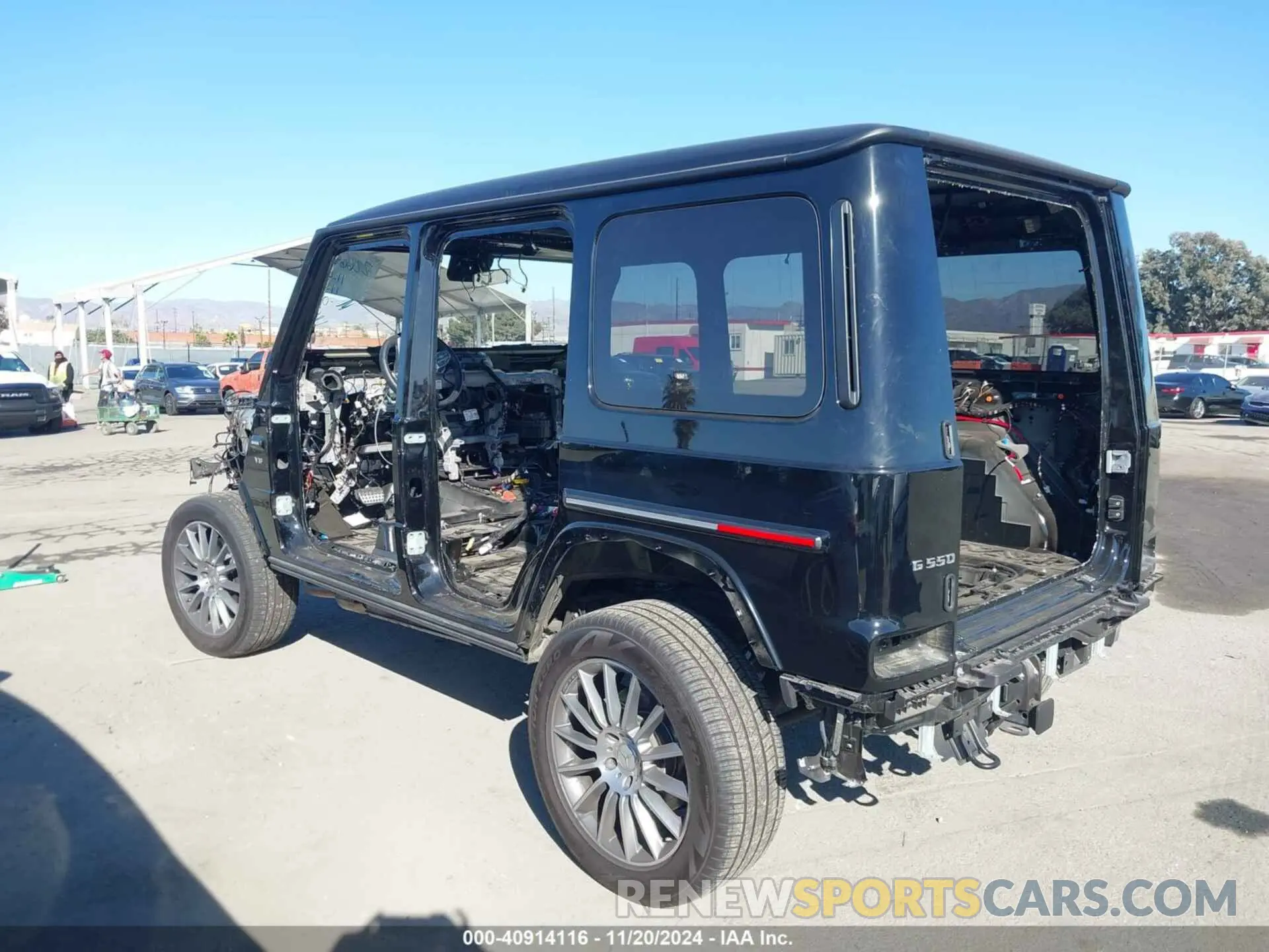3 Photograph of a damaged car W1NYC6BJ9PX462554 MERCEDES-BENZ G 550 2023