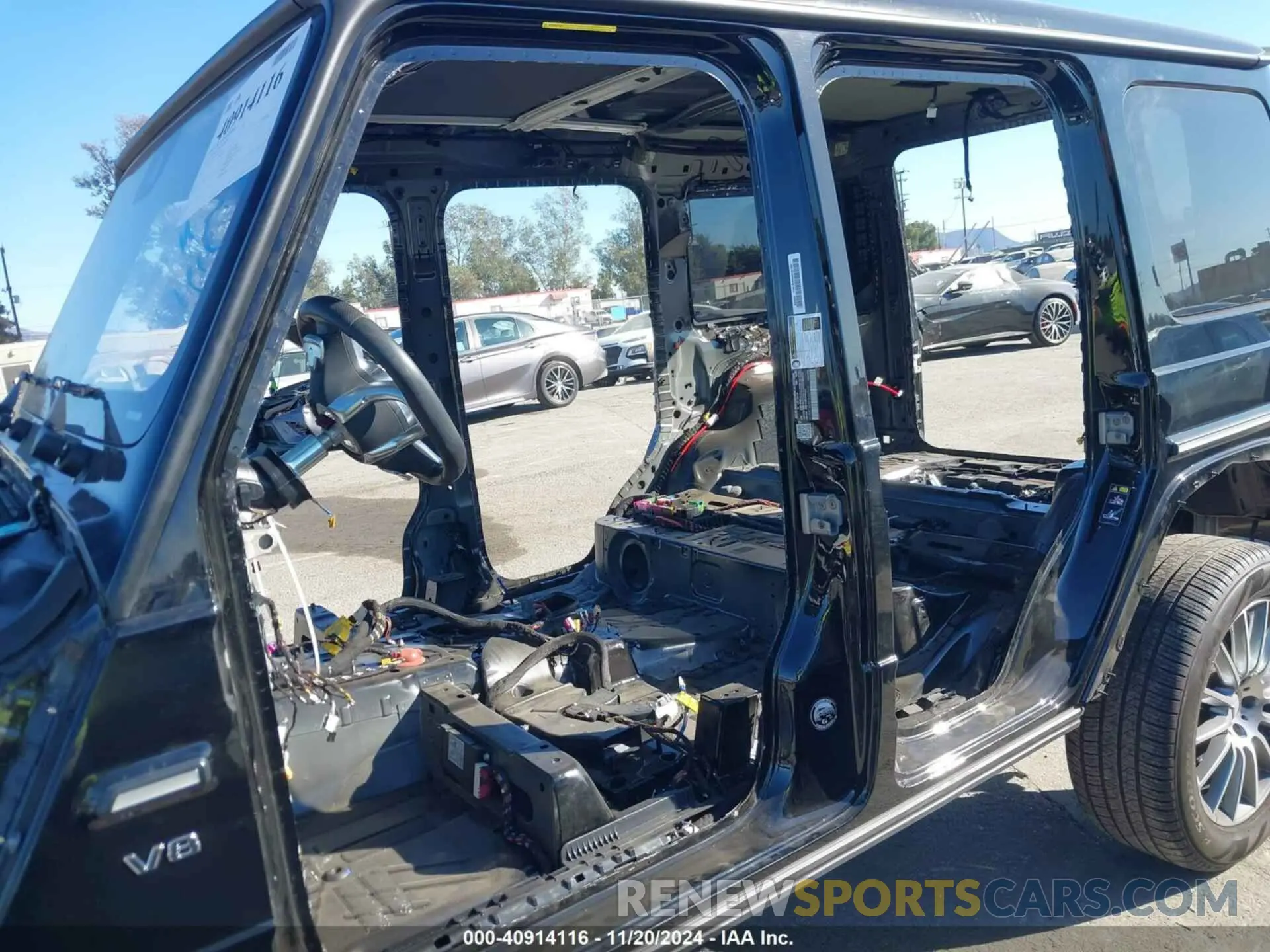 6 Photograph of a damaged car W1NYC6BJ9PX462554 MERCEDES-BENZ G 550 2023