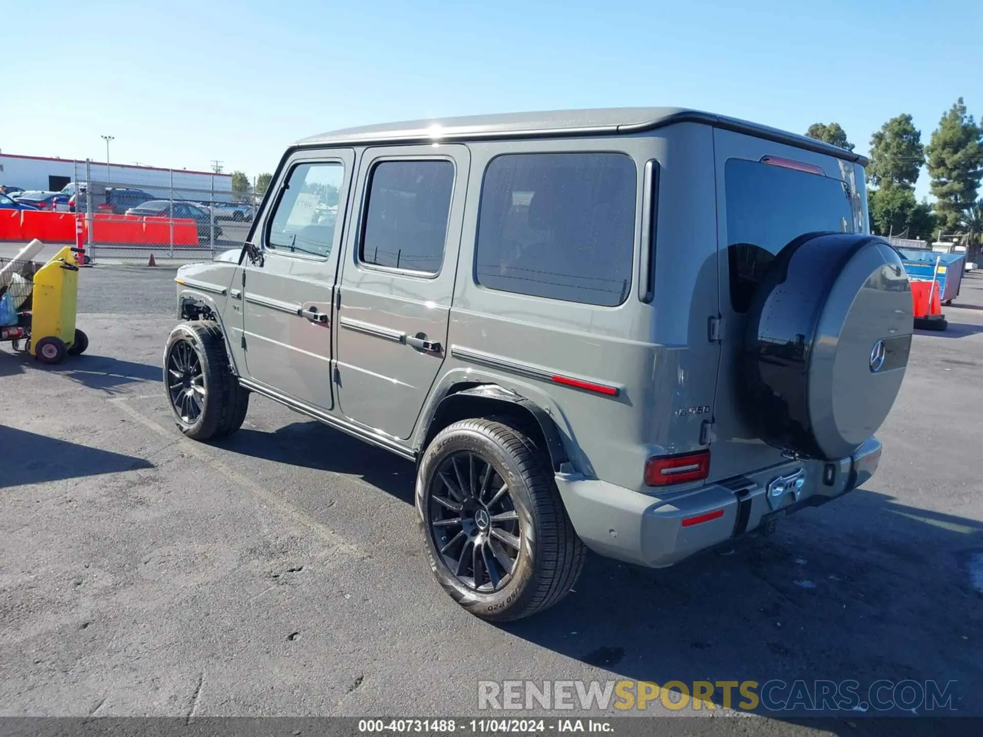 3 Photograph of a damaged car W1NYC6BJ6RX493358 MERCEDES-BENZ G 550 2024