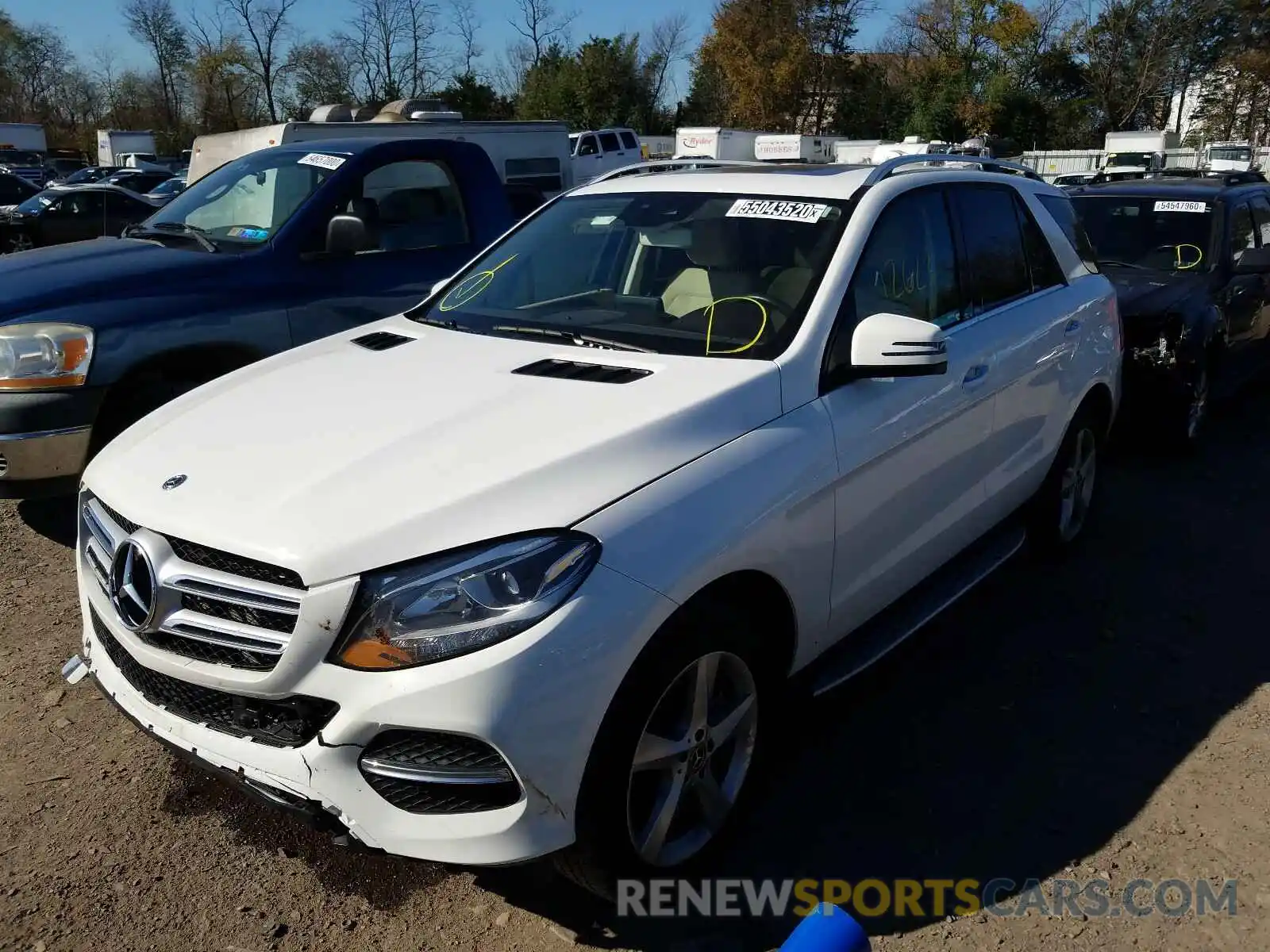 2 Photograph of a damaged car 4JGDA5GB3KB204667 MERCEDES-BENZ G CLASS 2019