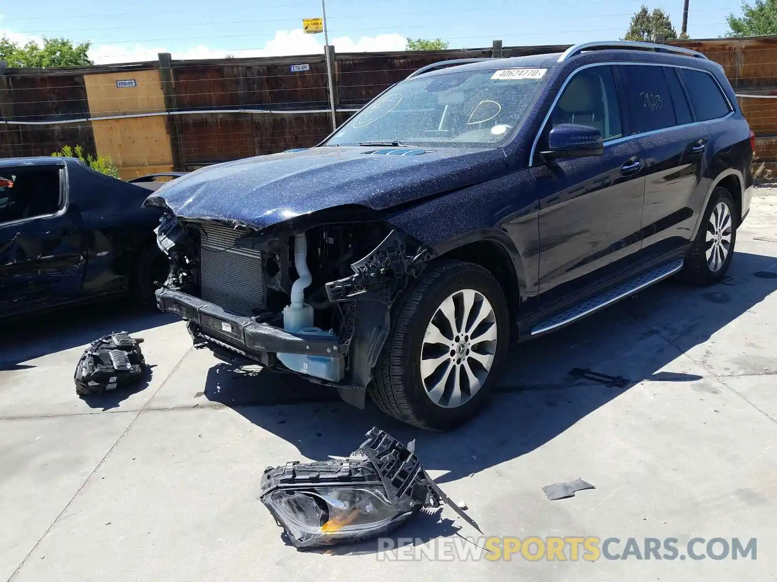 2 Photograph of a damaged car 4JGDF6EE2KB193942 MERCEDES-BENZ G CLASS 2019