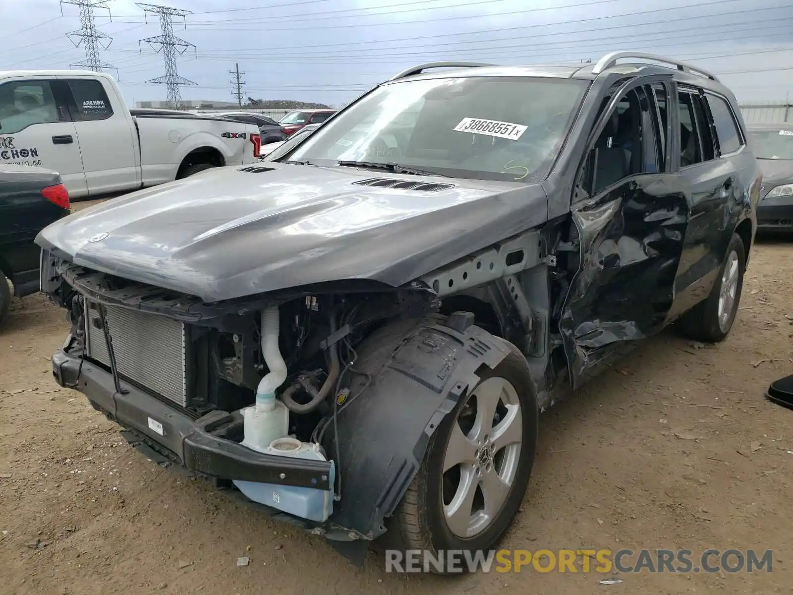 2 Photograph of a damaged car 4JGDF6EE7KB220908 MERCEDES-BENZ G CLASS 2019