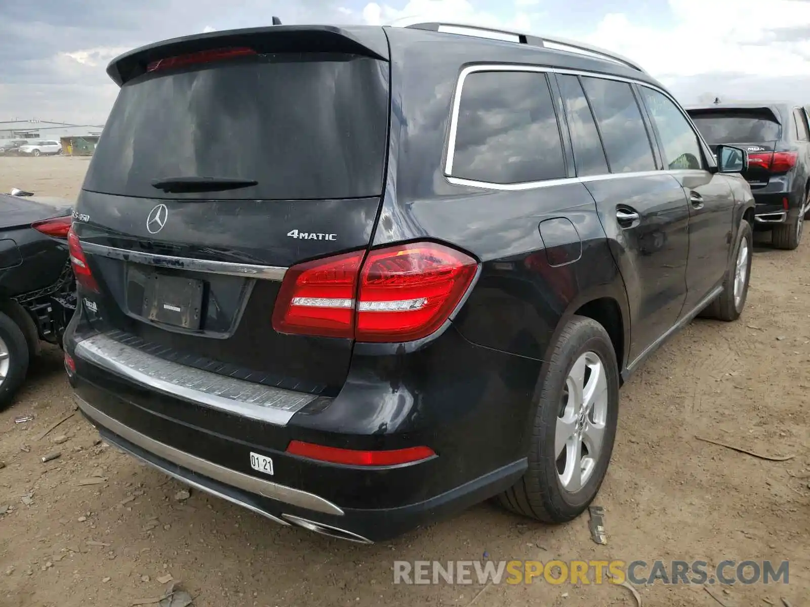 4 Photograph of a damaged car 4JGDF6EE7KB220908 MERCEDES-BENZ G CLASS 2019