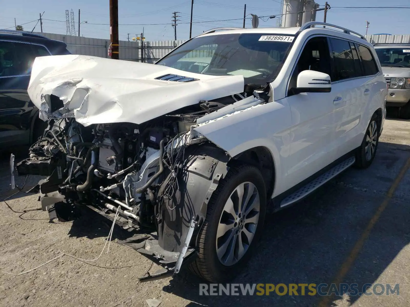 2 Photograph of a damaged car 4JGDF6EEXKB239100 MERCEDES-BENZ G CLASS 2019