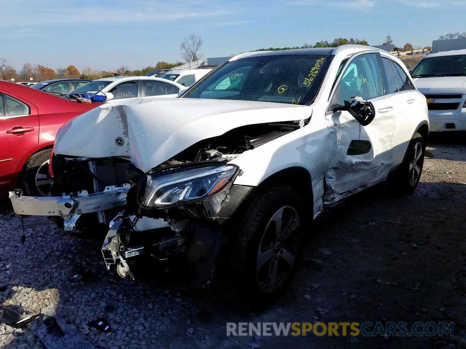 2 Photograph of a damaged car WDC0G4JB2KV180097 MERCEDES-BENZ G CLASS 2019