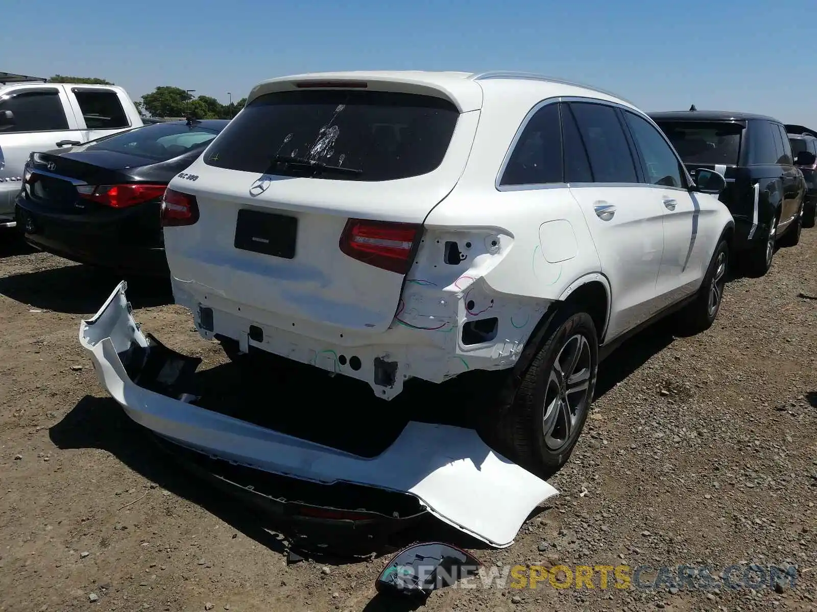 4 Photograph of a damaged car WDC0G4JB2KV183212 MERCEDES-BENZ G CLASS 2019