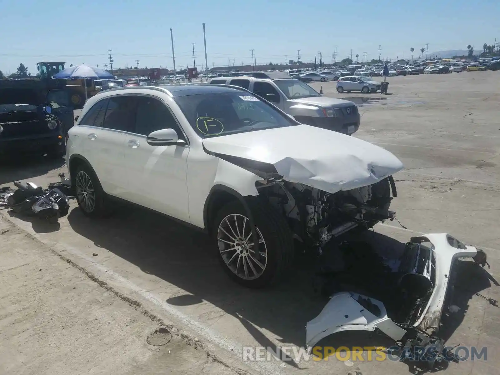 1 Photograph of a damaged car WDC0G4JB6K1002264 MERCEDES-BENZ G CLASS 2019