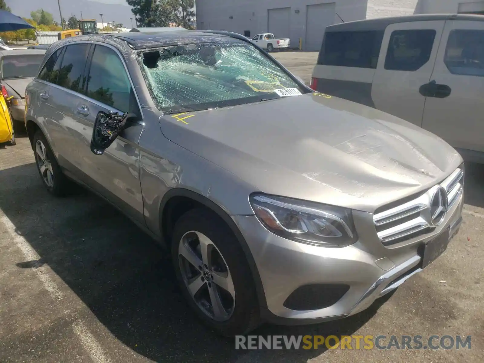 1 Photograph of a damaged car WDC0G4JBXKV136896 MERCEDES-BENZ G CLASS 2019