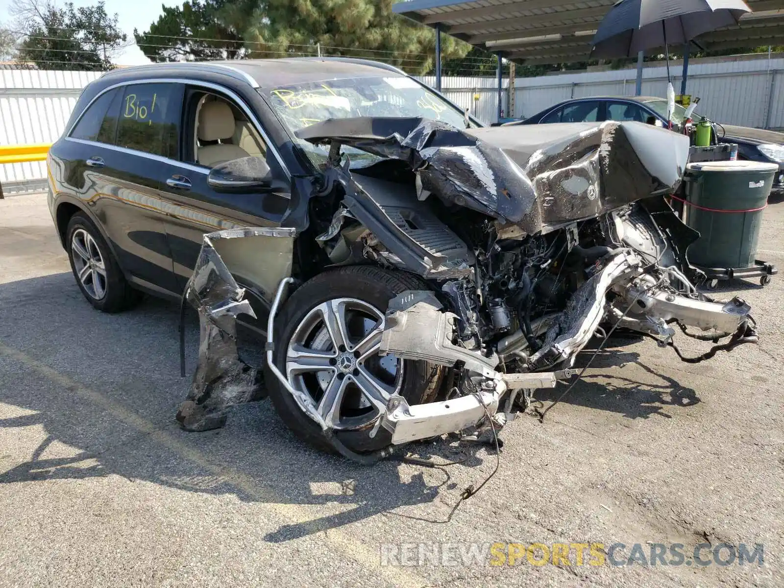 1 Photograph of a damaged car WDC0G5EB0KF584672 MERCEDES-BENZ G CLASS 2019