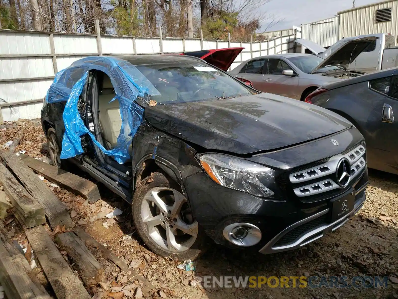 1 Photograph of a damaged car WDCTG4EB1KJ547893 MERCEDES-BENZ G CLASS 2019