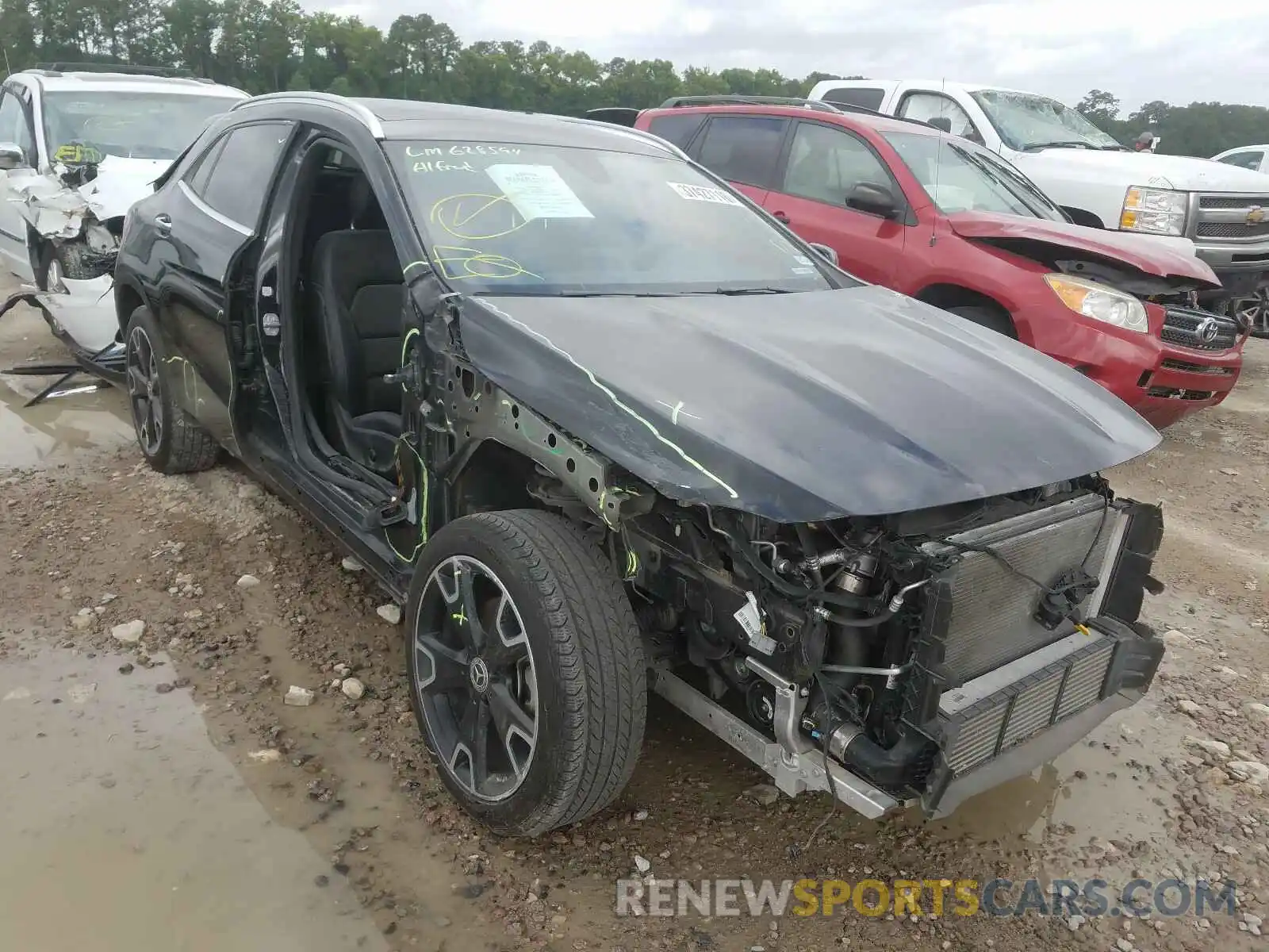 1 Photograph of a damaged car WDCTG4EB1KJ548476 MERCEDES-BENZ G CLASS 2019