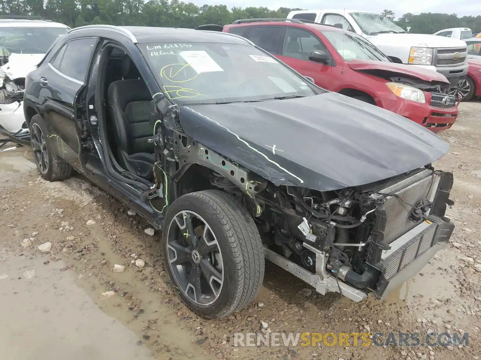 3 Photograph of a damaged car WDCTG4EB1KJ548476 MERCEDES-BENZ G CLASS 2019