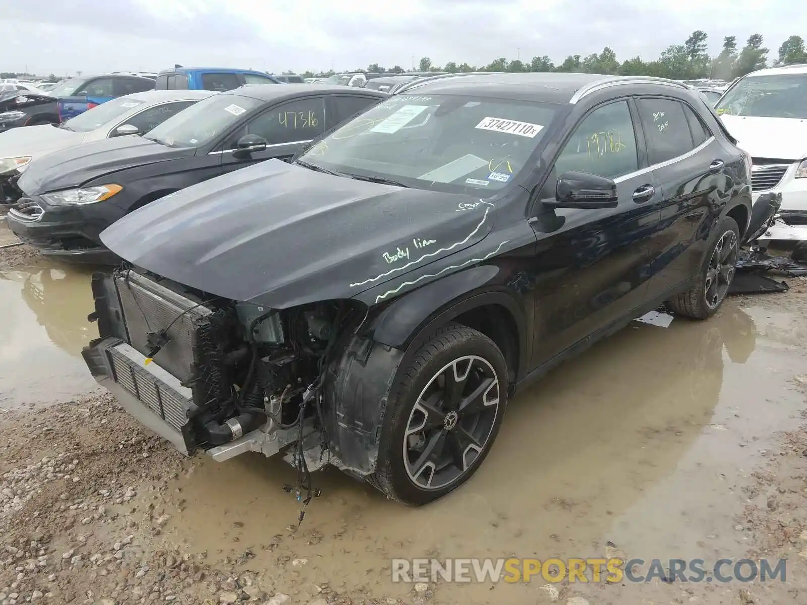 4 Photograph of a damaged car WDCTG4EB1KJ548476 MERCEDES-BENZ G CLASS 2019