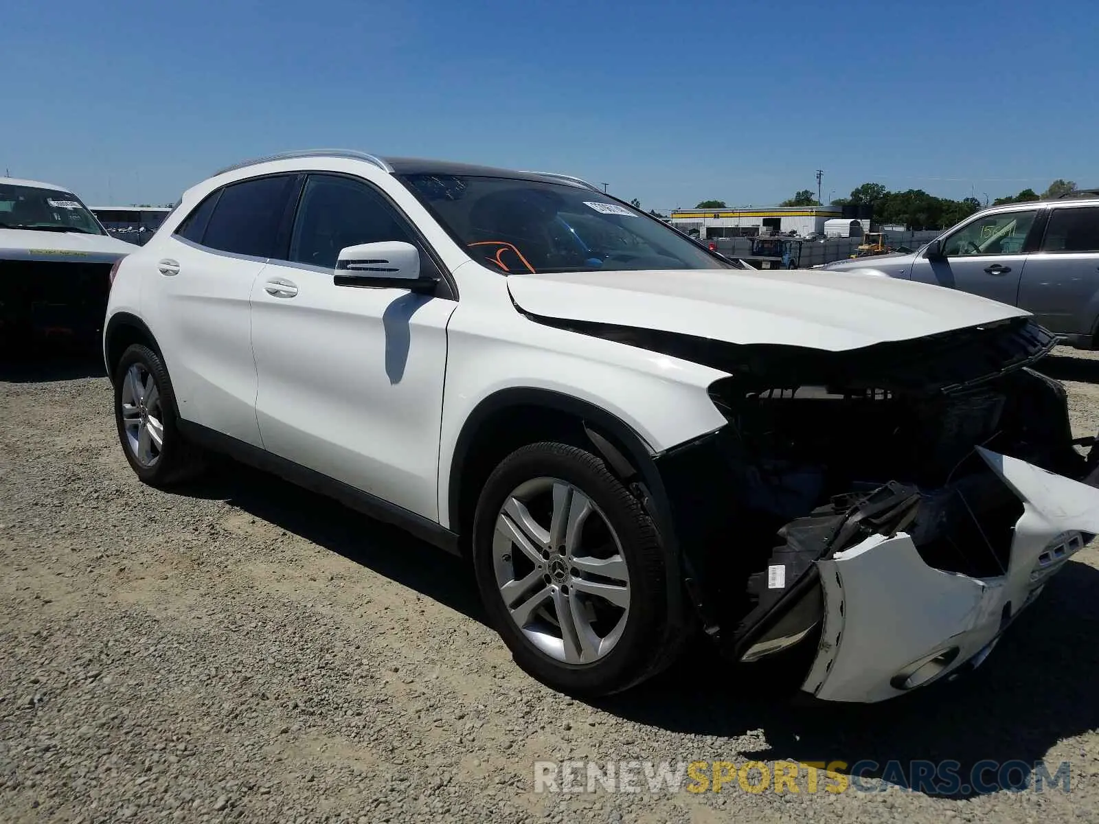 1 Photograph of a damaged car WDCTG4EB1KJ581185 MERCEDES-BENZ G CLASS 2019
