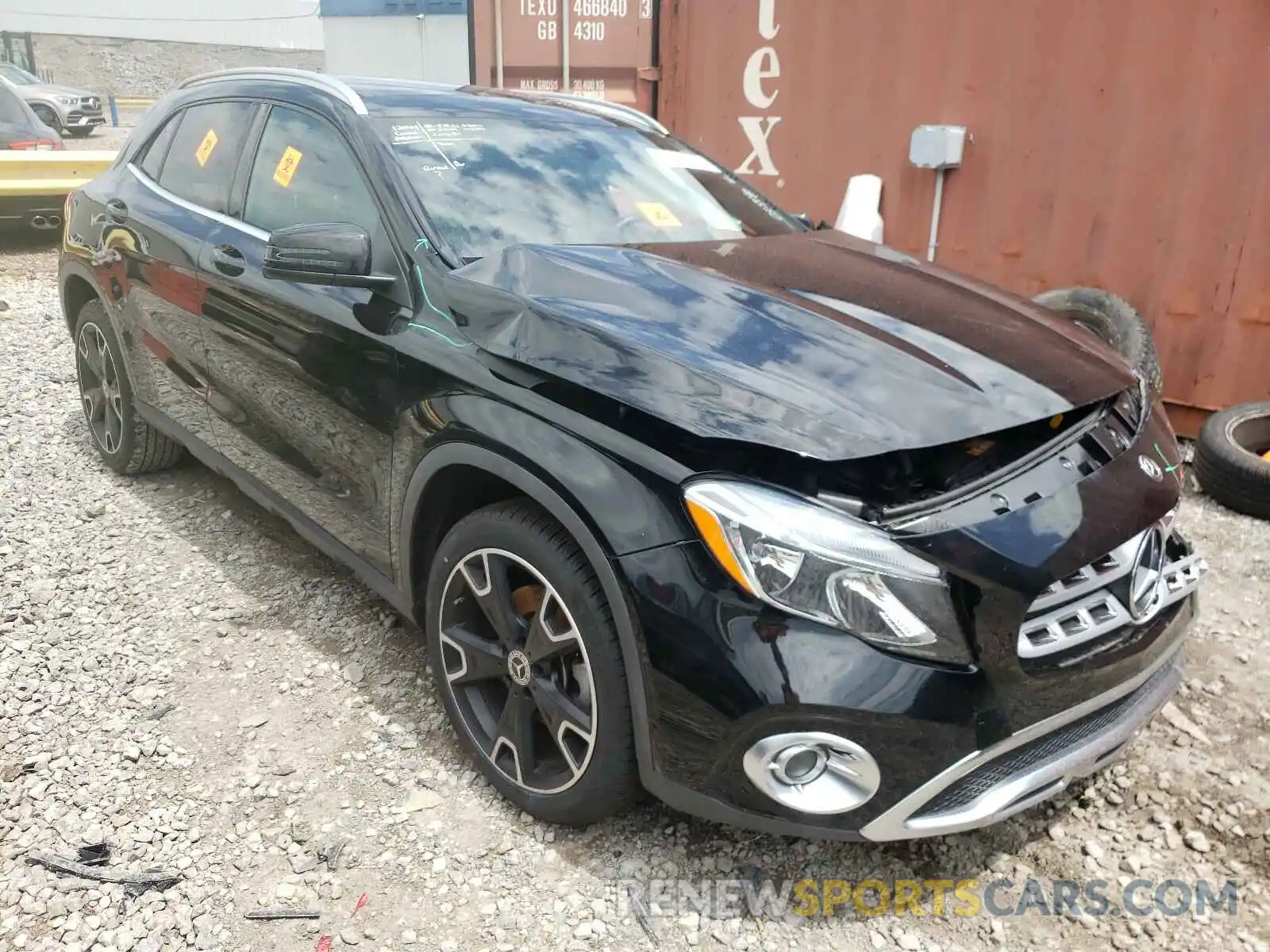 1 Photograph of a damaged car WDCTG4EB6KU013769 MERCEDES-BENZ G CLASS 2019