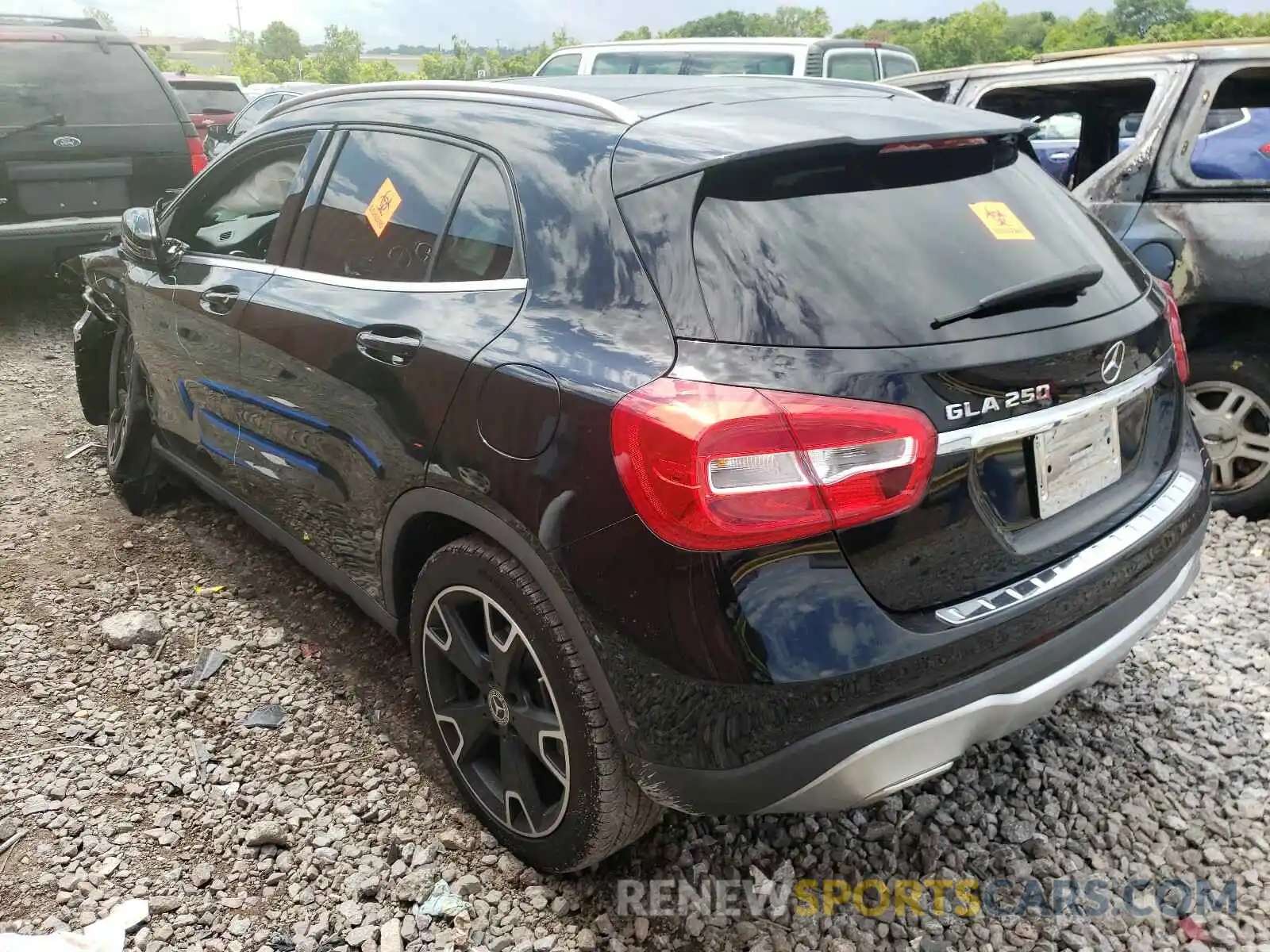 3 Photograph of a damaged car WDCTG4EB6KU013769 MERCEDES-BENZ G CLASS 2019