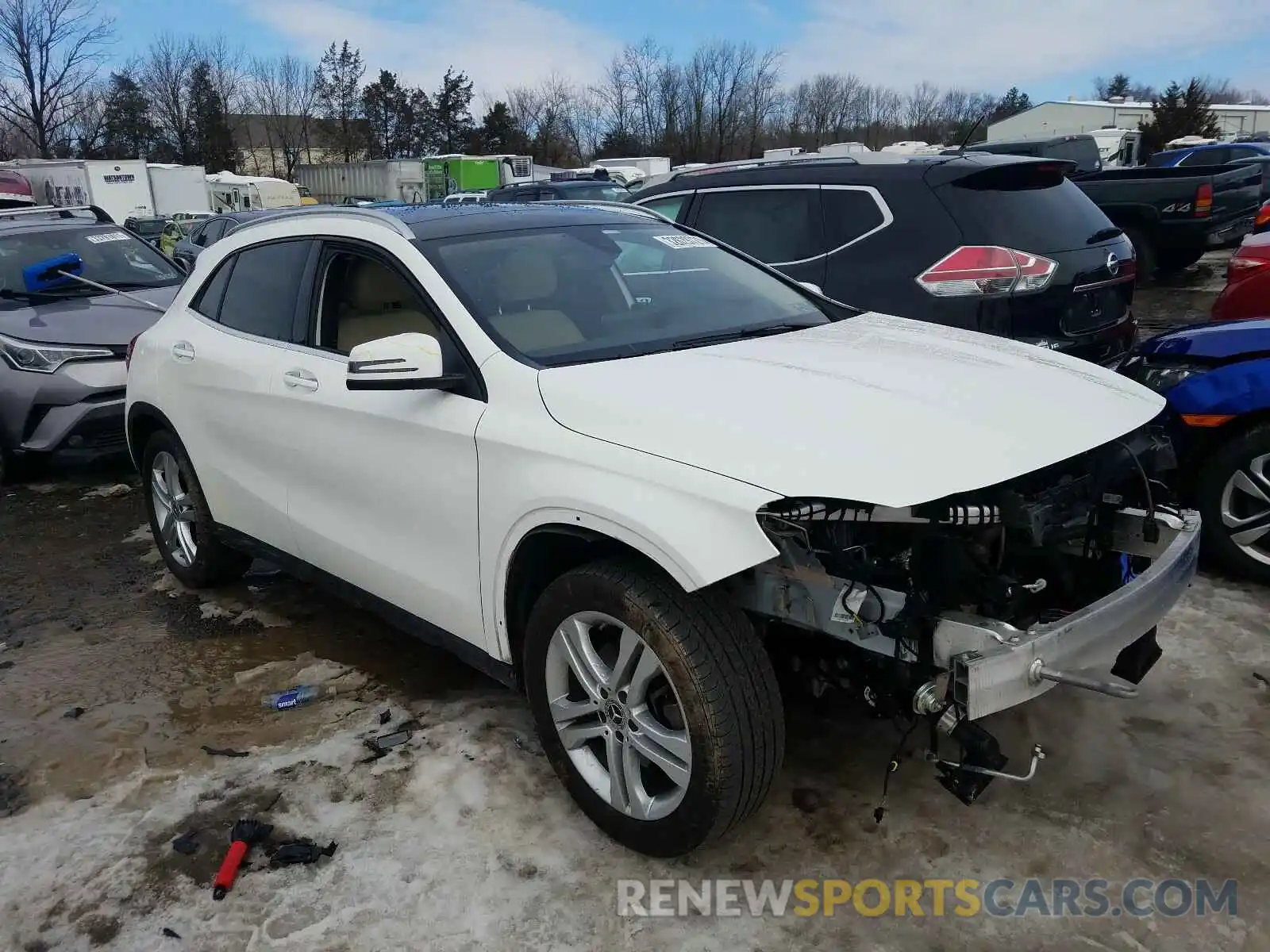 1 Photograph of a damaged car WDCTG4GB0KU018916 MERCEDES-BENZ G CLASS 2019