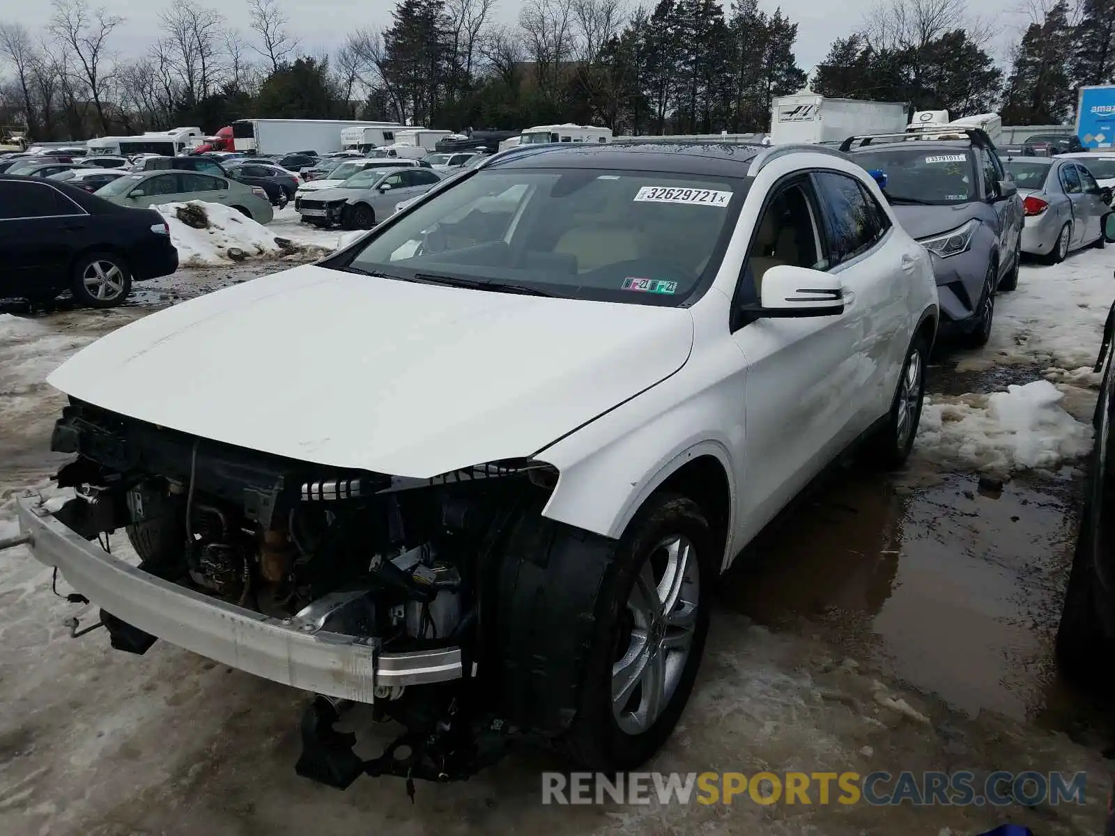 2 Photograph of a damaged car WDCTG4GB0KU018916 MERCEDES-BENZ G CLASS 2019