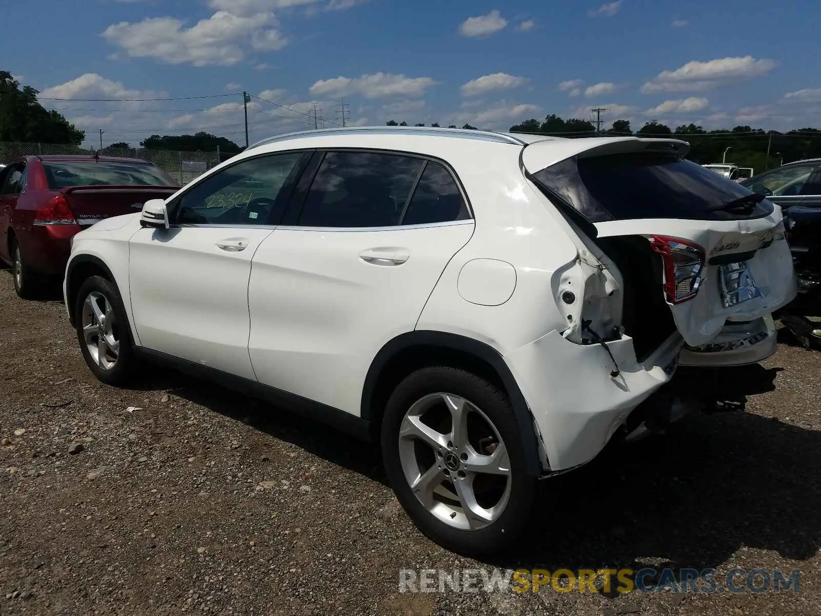 3 Photograph of a damaged car WDCTG4GB1KJ584584 MERCEDES-BENZ G CLASS 2019
