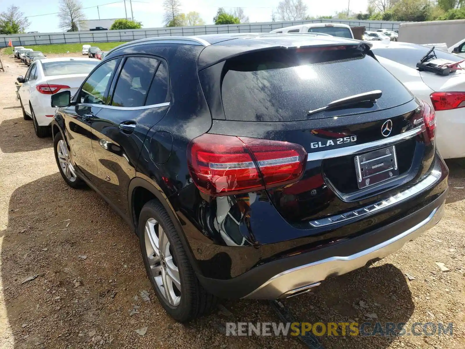 3 Photograph of a damaged car WDCTG4GB3KU015105 MERCEDES-BENZ G CLASS 2019