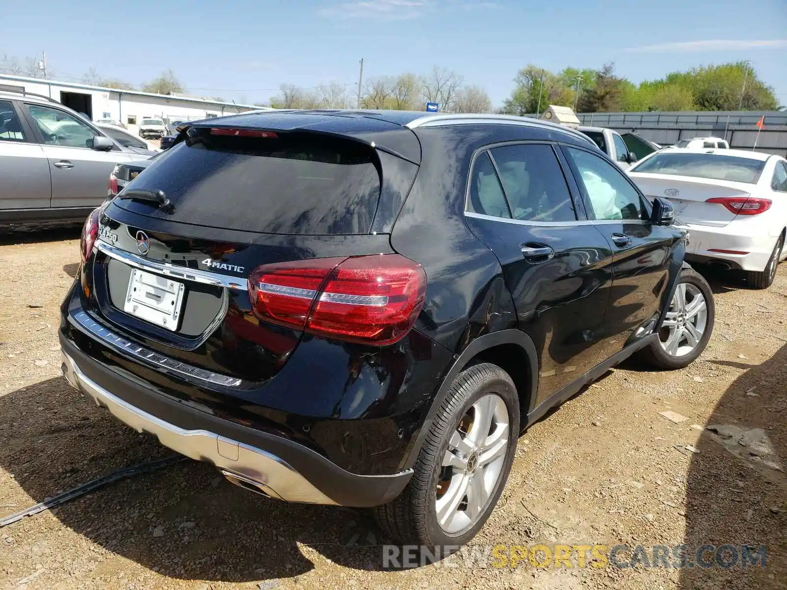 4 Photograph of a damaged car WDCTG4GB3KU015105 MERCEDES-BENZ G CLASS 2019