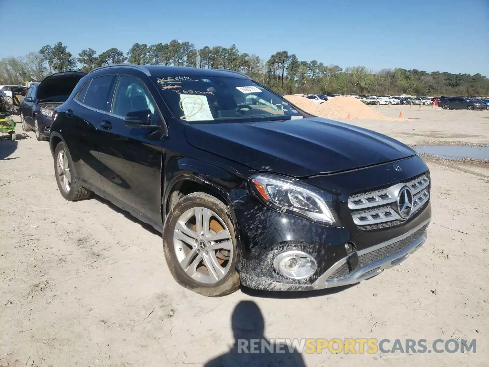 1 Photograph of a damaged car WDCTG4GB6KU001344 MERCEDES-BENZ G CLASS 2019