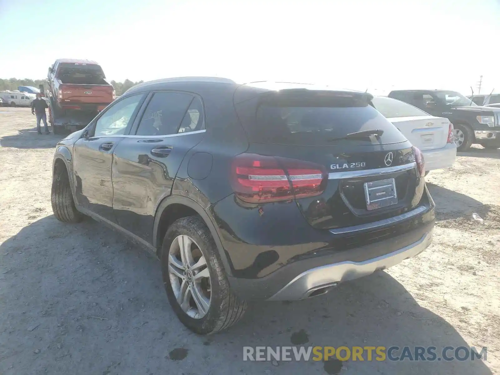 3 Photograph of a damaged car WDCTG4GB6KU001344 MERCEDES-BENZ G CLASS 2019