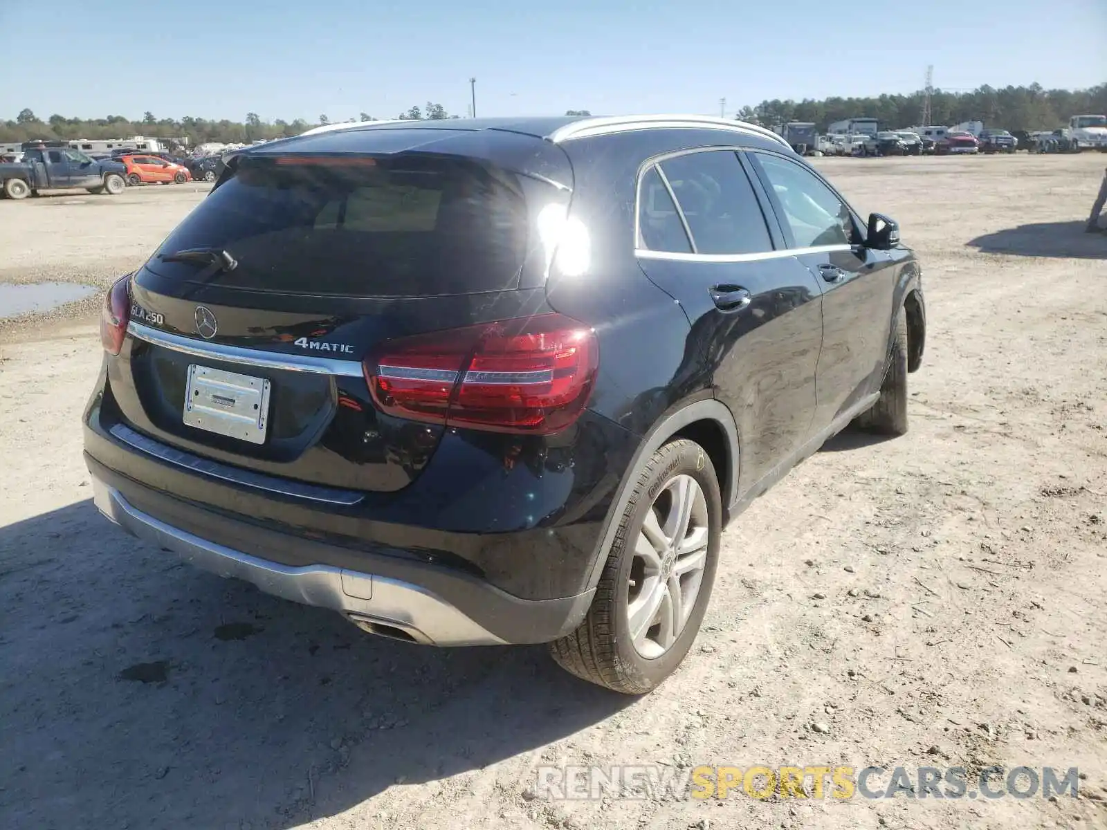 4 Photograph of a damaged car WDCTG4GB6KU001344 MERCEDES-BENZ G CLASS 2019