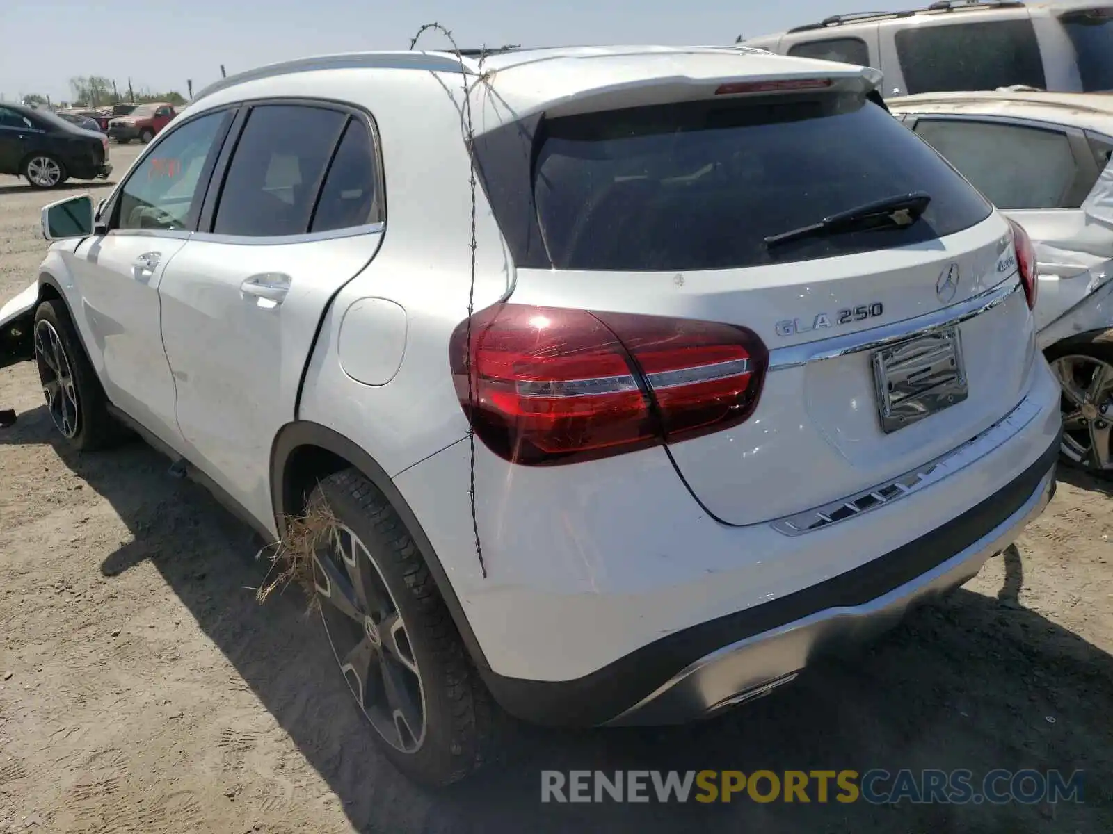 3 Photograph of a damaged car WDCTG4GB8KJ549895 MERCEDES-BENZ G CLASS 2019