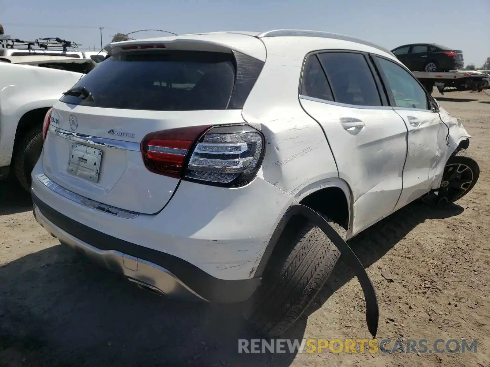 4 Photograph of a damaged car WDCTG4GB8KJ549895 MERCEDES-BENZ G CLASS 2019