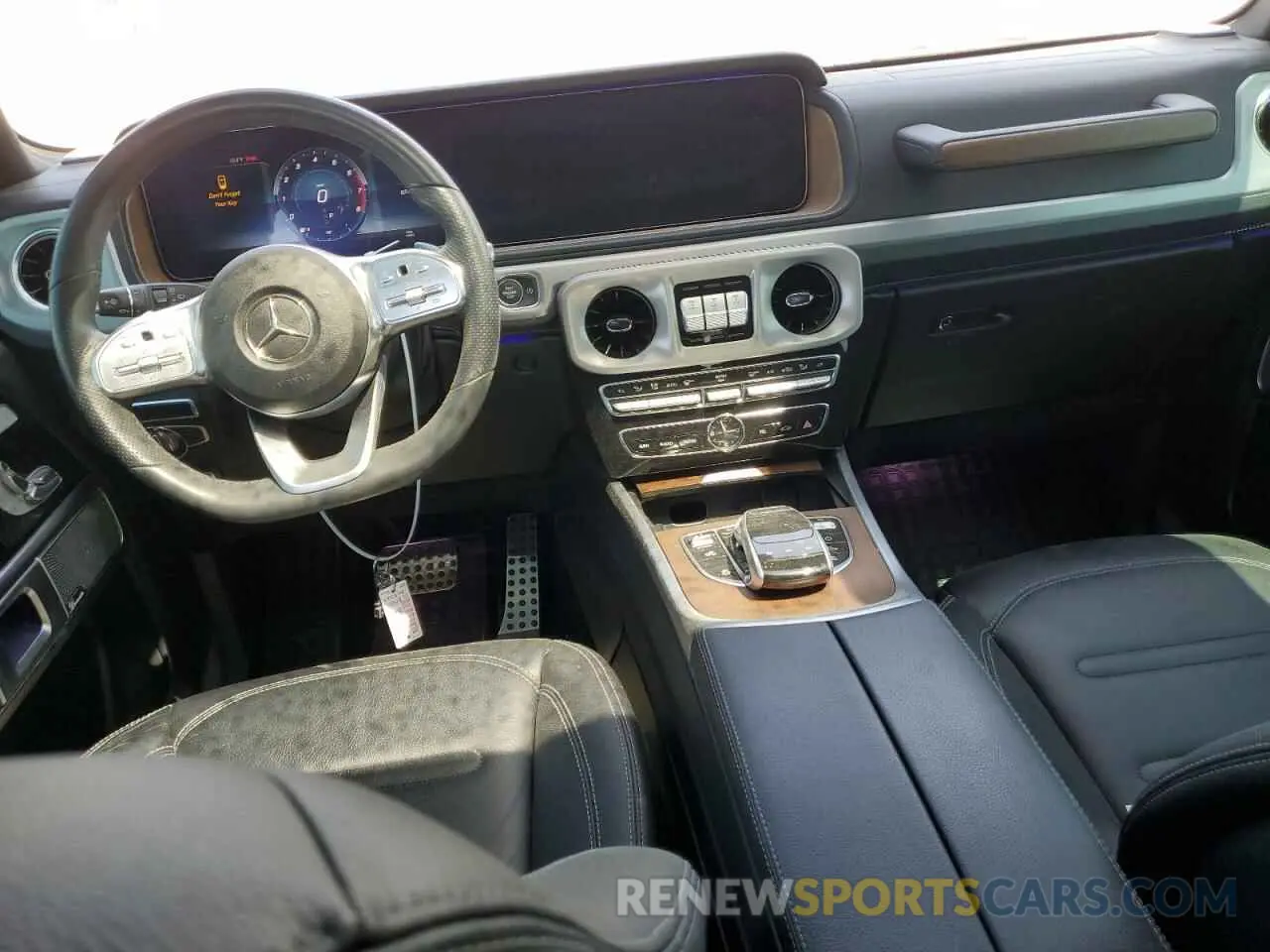 8 Photograph of a damaged car WDCYC6BJ7KX315031 MERCEDES-BENZ G-CLASS 2019