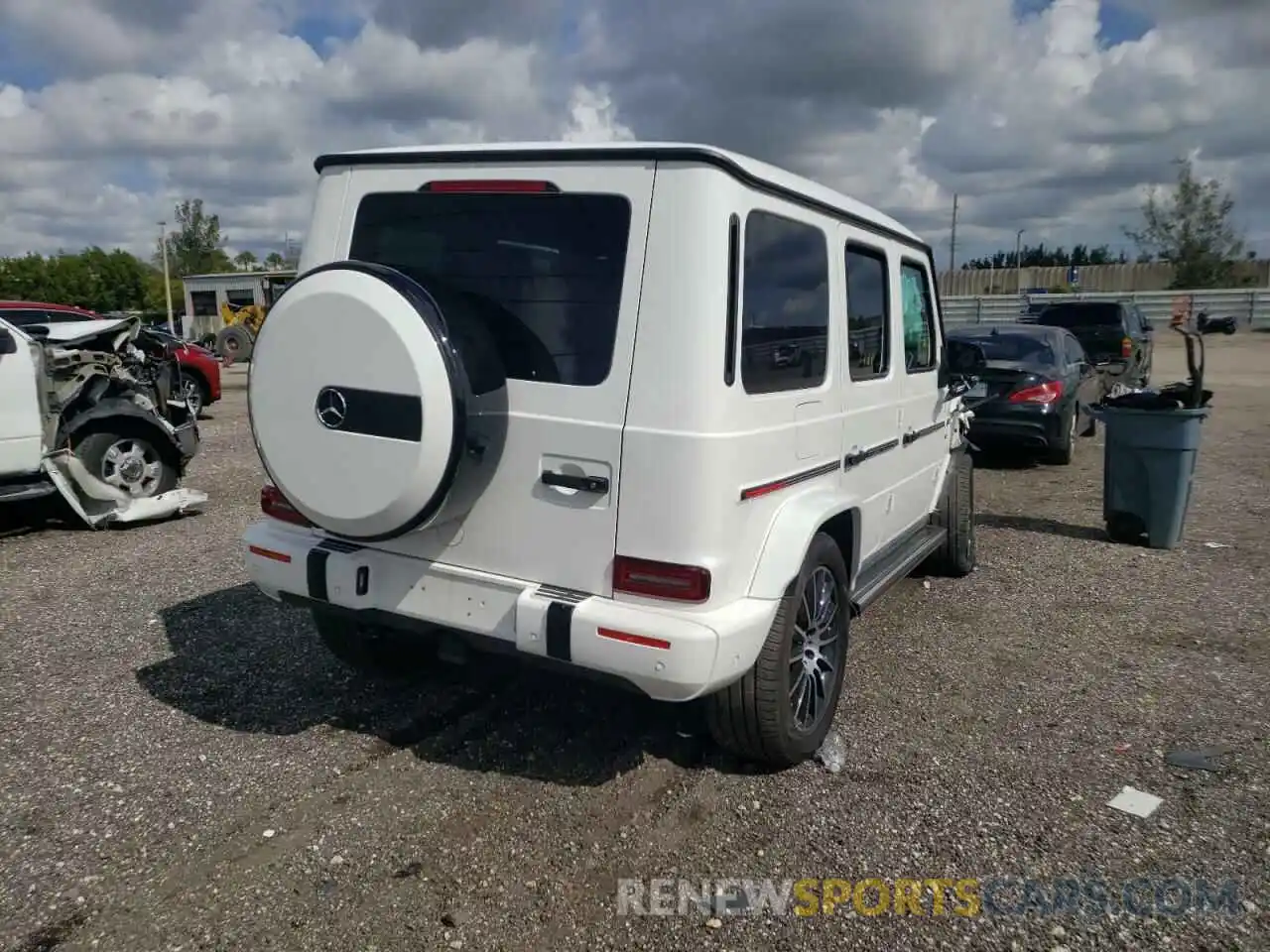 4 Photograph of a damaged car WDCYC6BJXKX304833 MERCEDES-BENZ G-CLASS 2019