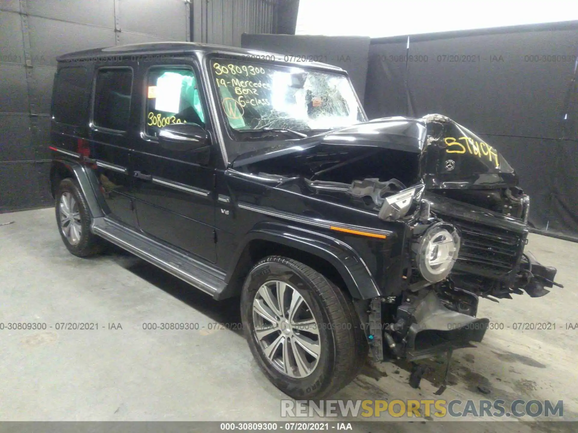 1 Photograph of a damaged car WDCYC6BJXKX318974 MERCEDES-BENZ G-CLASS 2019