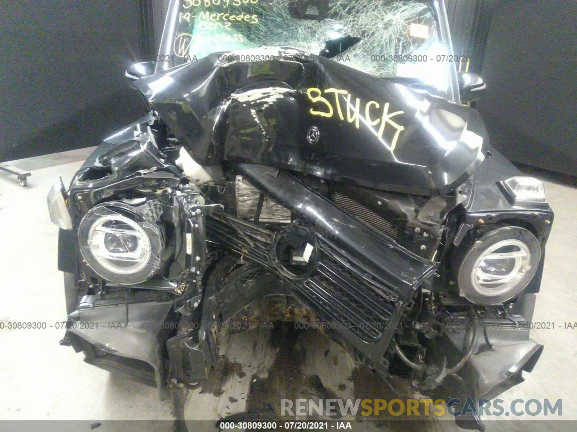 10 Photograph of a damaged car WDCYC6BJXKX318974 MERCEDES-BENZ G-CLASS 2019