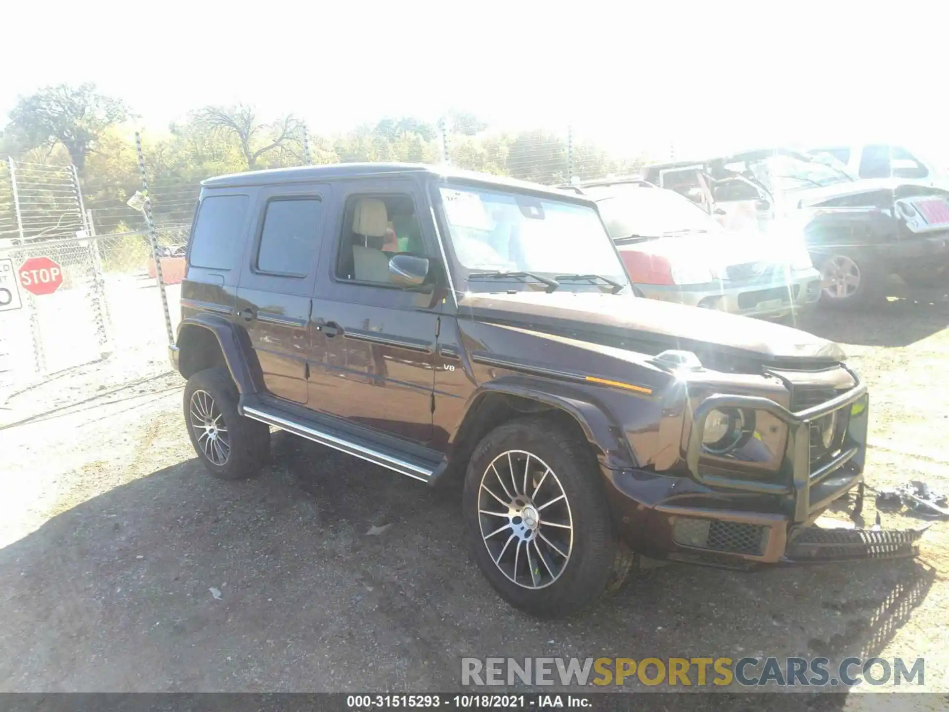 1 Photograph of a damaged car WDCYC6BJXKX323334 MERCEDES-BENZ G-CLASS 2019