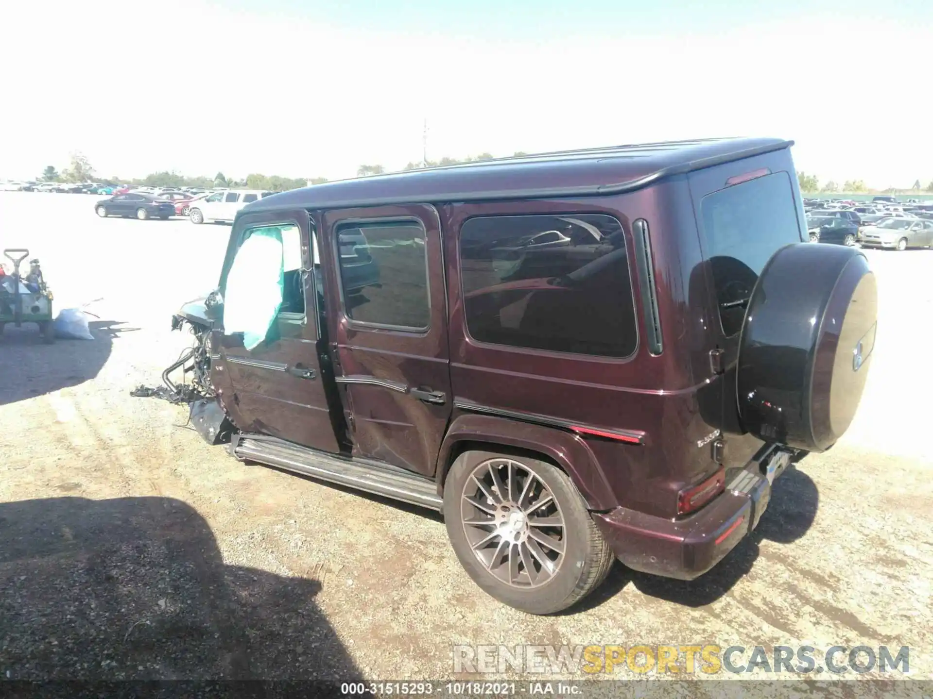 3 Photograph of a damaged car WDCYC6BJXKX323334 MERCEDES-BENZ G-CLASS 2019