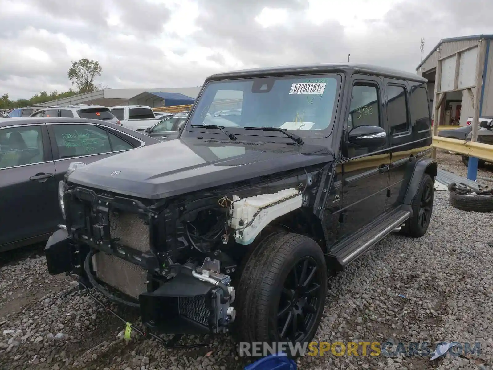 2 Photograph of a damaged car WDCYC7HJ2KX308226 MERCEDES-BENZ G-CLASS 2019