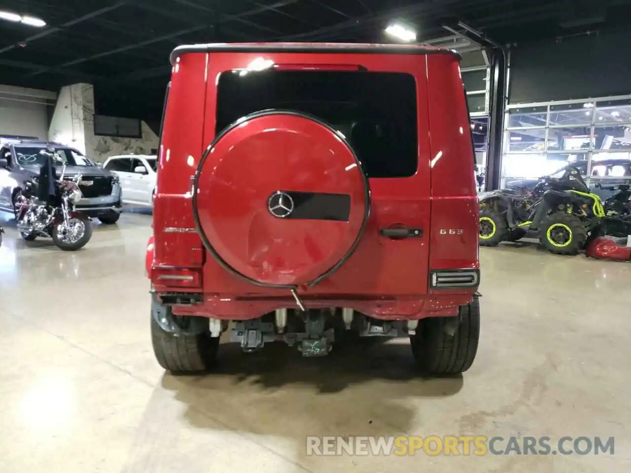 4 Photograph of a damaged car WDCYC7HJXKX326909 MERCEDES-BENZ G-CLASS 2019